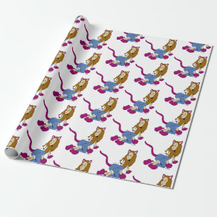 Mädchen Geschenkpapier
