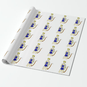 Mädchen Geschenkpapier