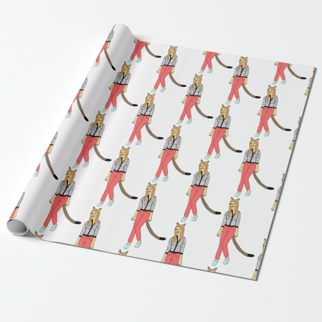 Mädchen Geschenkpapier (Ungerollt)