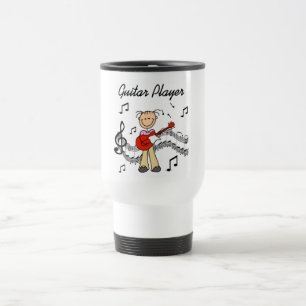 Mädchen Gitarrenspieler T-Shirts und Geschenke Reisebecher