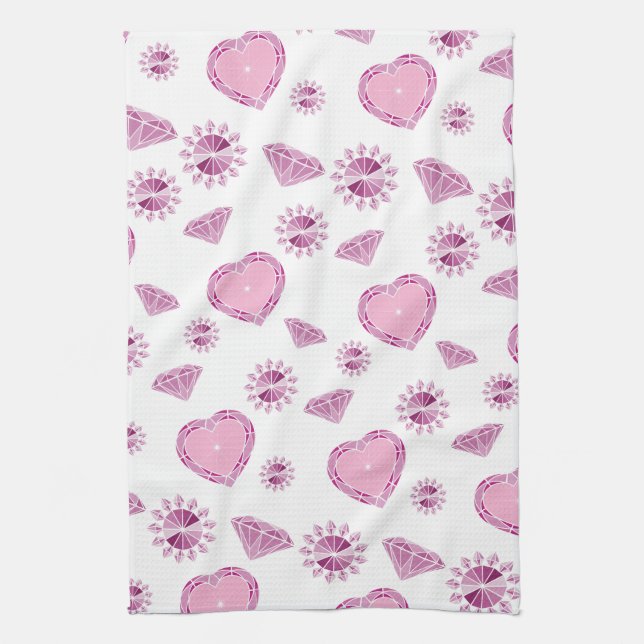 Mädchen Glamour Handtuch (Vertikal)
