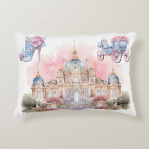 Mädchen Glamour-Schloss Kissen