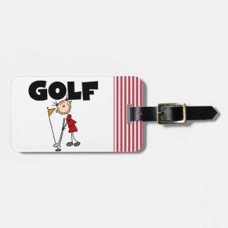 Mädchen GOLF Gepäckanhänger