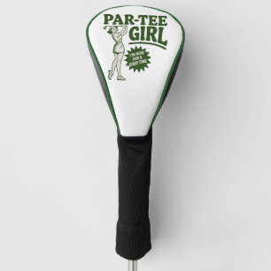 Mädchen Golfer Lustige Par-T-Shirt Mädchen Für Gol Golf Headcover