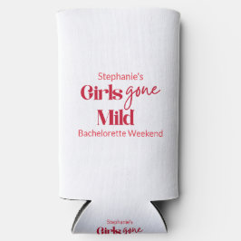Mädchen Gone Mild Elegantes Junggesellinnen-Wochen Selters Dosenkühler