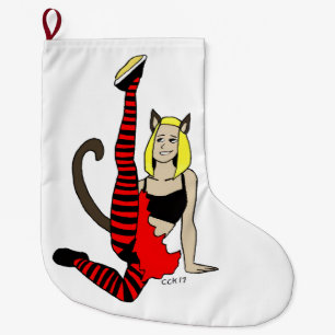 Mädchen Großer Weihnachtsstrumpf