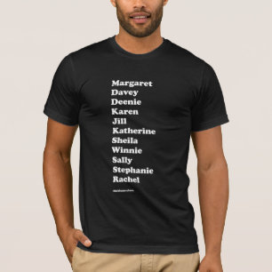 Mädchen-Gruppe-grundlegendes Typ-T-Shirt T-Shirt