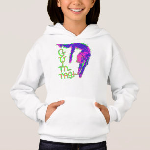 Mädchen-Gymnastik-Shirtshoodie-Gewohnheit Hoodie