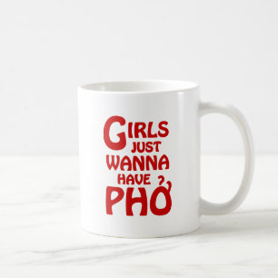 Mädchen haben nur gerne Phở Kaffeetasse