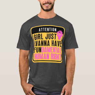 Mädchen haben nur Grundrechte 59 T-Shirt