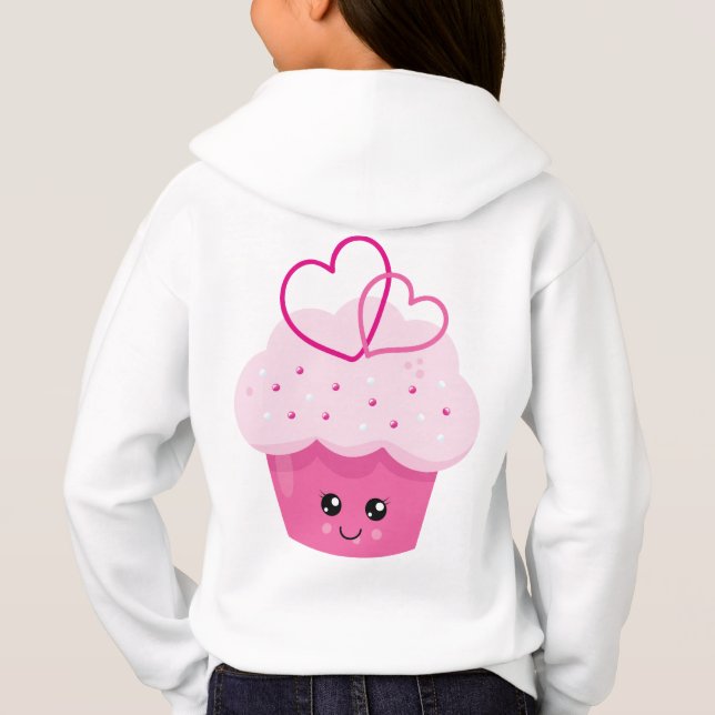 Mädchen Hanes ComfortBlend® Hoodie (Rückseite)