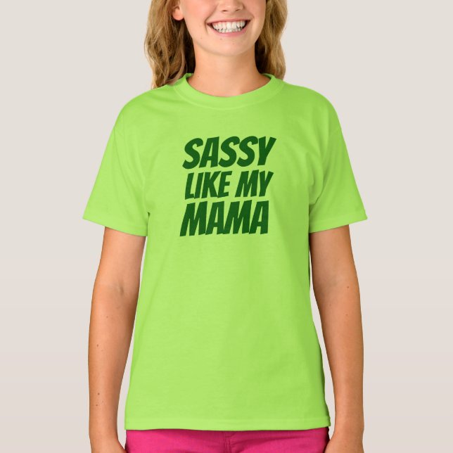Mädchen Hanes TAGLESS® T-Shirt (Vorderseite)