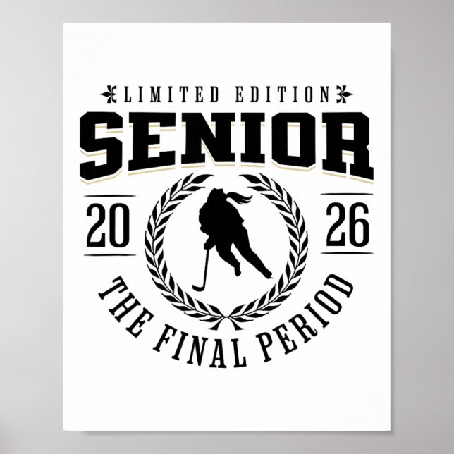 Mädchen Hockey Senior Die Endphase 2026  Poster (Vorne)
