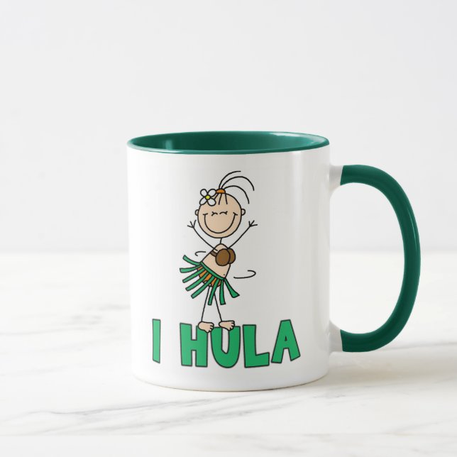 Mädchen Hula-Tasse Tasse (Rechts)