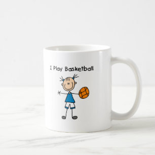 Mädchen Ich Spiele Basketball T-Shirts und Geschen Kaffeetasse