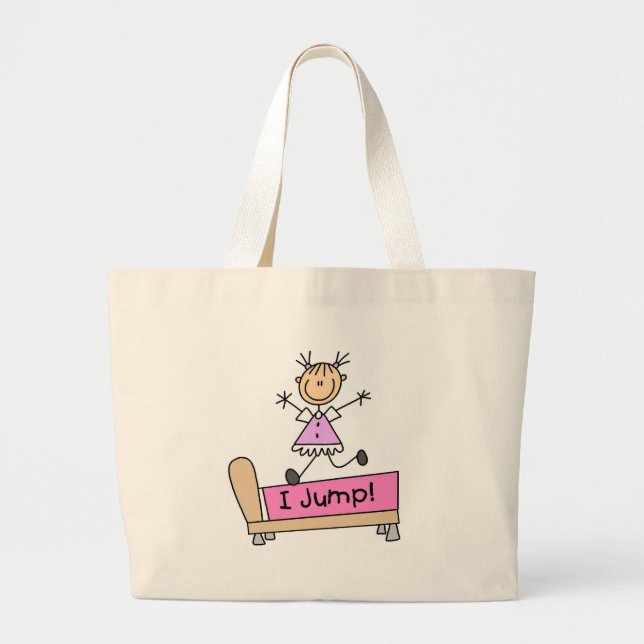 Mädchen Ich Springe Tasche (Vorne)