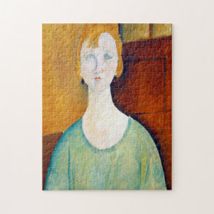 Mädchen im Grünen, Modigliani Puzzle