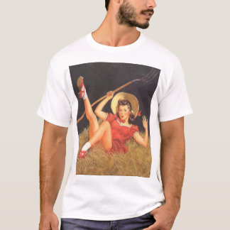 Mädchen im Heu T-Shirt