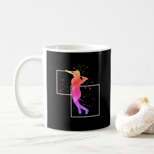 Mädchen in Bat Kaffeetasse