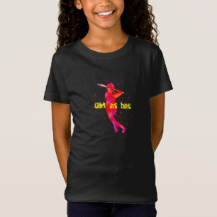 Mädchen in Bat T-Shirt