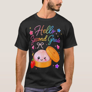 Mädchen in der 2. Klasse erster Tag der zweiten Kl T-Shirt