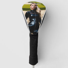 Mädchen in der Sandfalle Golf Headcover