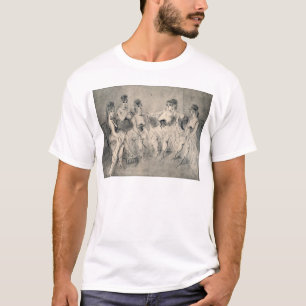 Mädchen in einem Bordello T-Shirt