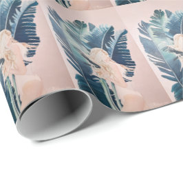 Mädchen in einem Swimsuit Ölgemälde Geschenkpapier