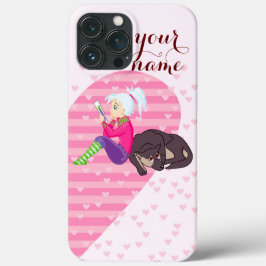 Mädchen in Liebe Case-Mate iPhone Hülle