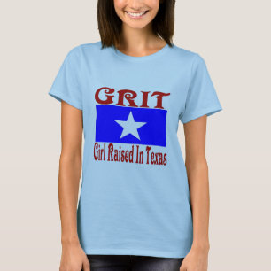 Mädchen in Texas aufgezogen T-Shirt