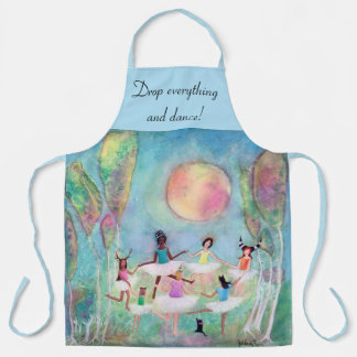 Mädchen in Tutus Whimsical Art Schürze