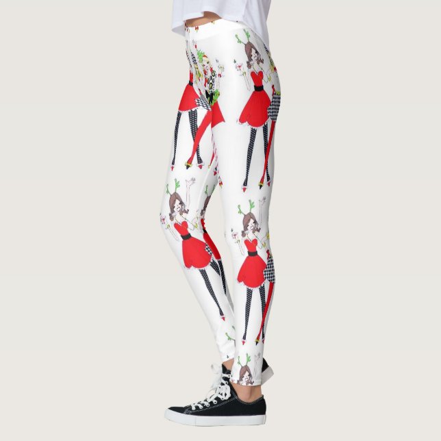 ***MÄDCHEN JUST WANNA HABEN SPASS*** LEGGINGS (Links)