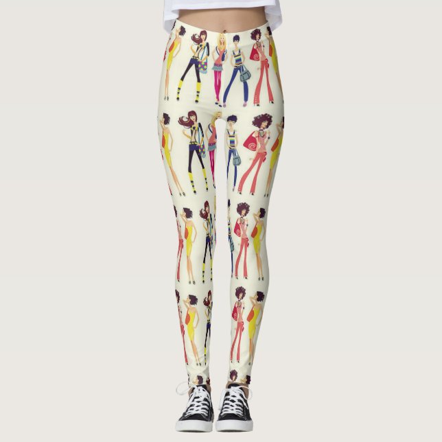 **MÄDCHEN JUST WANNA HABEN SPASS** LEGGINGS (Vorderseite)