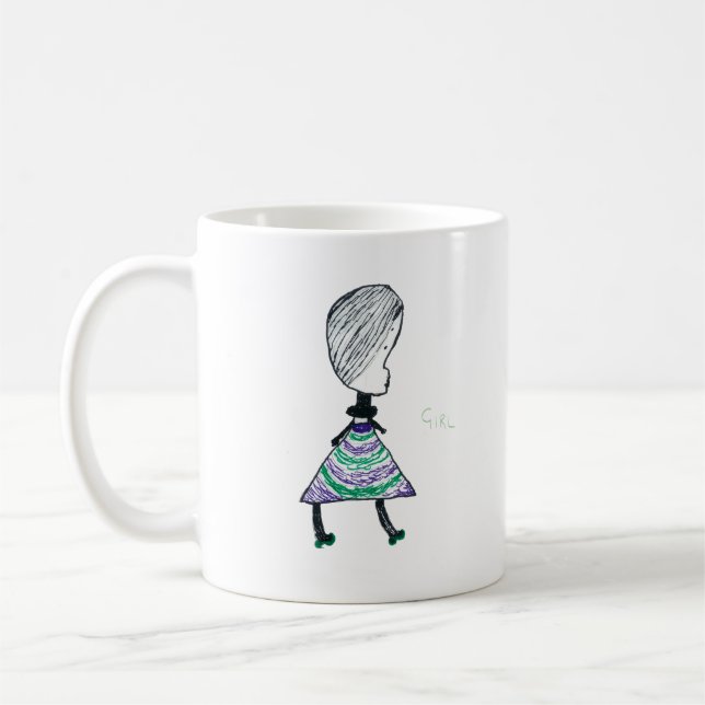 Mädchen Kaffeetasse (Links)