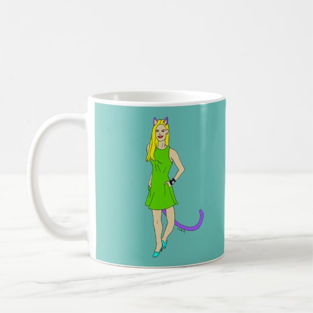 Mädchen Kaffeetasse (Links)