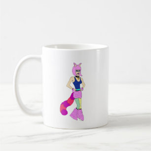 Mädchen Kaffeetasse