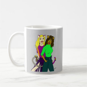 Mädchen Kaffeetasse