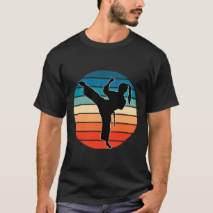 Mädchen Kampfsport-Geschenk - Karate Kickboxen Ret T-Shirt