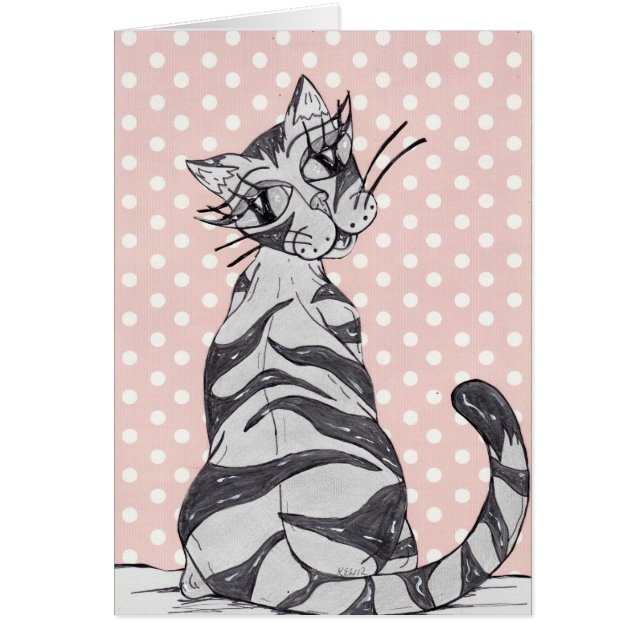 Mädchen-Katze 02 (Vorne)