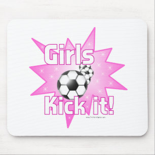 Mädchen Kick it Mousepad