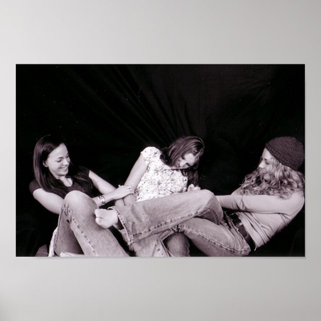 Mädchen kitzeln poster (Vorne)