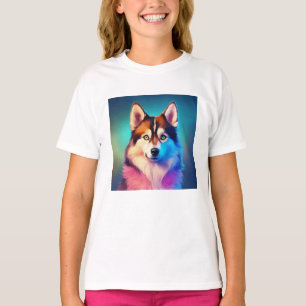 Mädchen Kleidung Vorlage Hunde Mädchen Kinder T -  T-Shirt