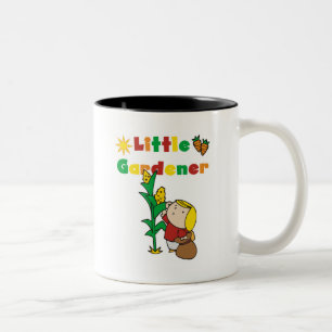 Mädchen-kleine Gärtner-T-Shirts und Geschenke Zweifarbige Tasse