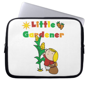 Mädchen-kleiner Gärtner Laptopschutzhülle