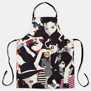 Mädchen-Kollektion: Pop-Kunst Schürze