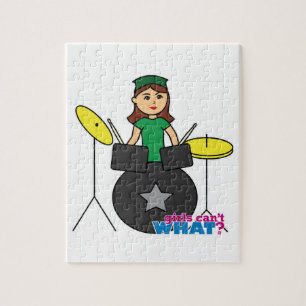  Mädchen können nicht was? Benutzerdefiniertes D Puzzle