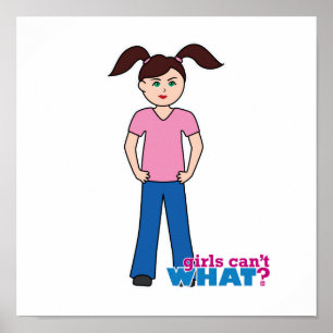 Mädchen können nicht was? Girl Poster