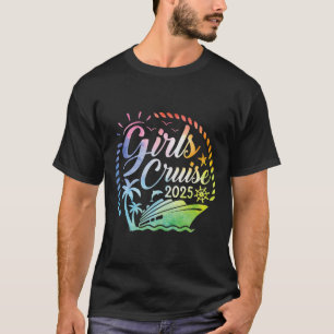 Mädchen Kreuzfahrt 2025 Mädchen Kreuzfahrt Urlaubs T-Shirt