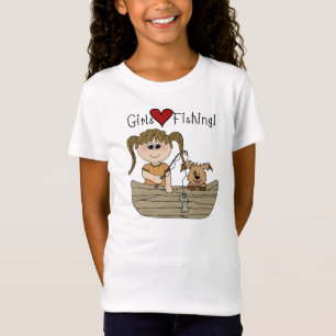 Mädchen-Liebe, die T - Shirts und Geschenke fisch