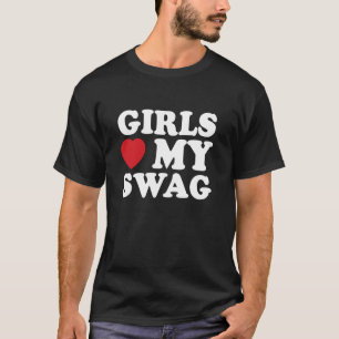 Mädchen Liebe meine Wunde, Vertrauen, Stil und Ein T-Shirt